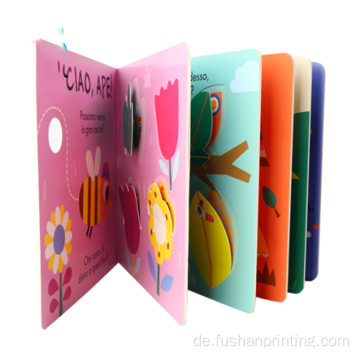 Custom Printing Die-Cut verschiedene Shape Board Book Buch